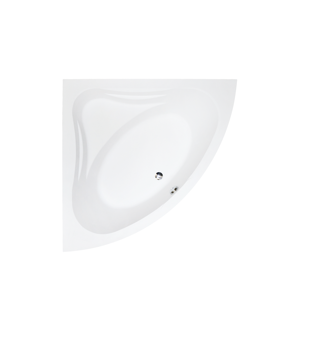 ECKBADEWANNE 140x140 MIAZ Ablaufgarnitur + Füße GRATIS !