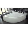 ECKBADEWANNE 148x148 LUKSJA Ablaufgarnitur + Füße GRATIS !