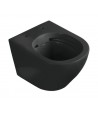 WC-Toilette SLIM Soft-Close DELOS Schwarz