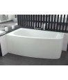 ECKBADEWANNE 150x80 LINKS LUNA Ablaufgarnitur + Füße GRATIS!