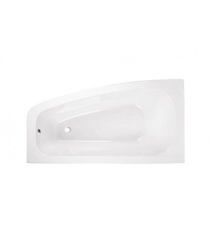 ECKBADEWANNE 150x80 LINKS LUNA Ablaufgarnitur + Füße GRATIS!