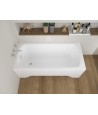 RECHTECK BADEWANNE 170x75 CLASSIC Ablaufgarnitur + Füße GRATIS !