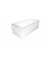 RECHTECK BADEWANNE 180x80 MODERN Ablaufgarnitur + Füße GRATIS !