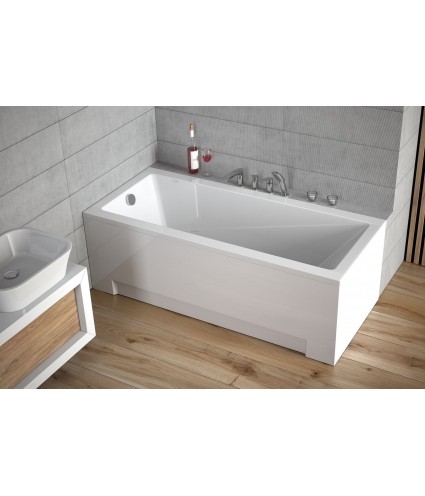 RECHTECK BADEWANNE 180x80 MODERN Ablaufgarnitur + Füße GRATIS !