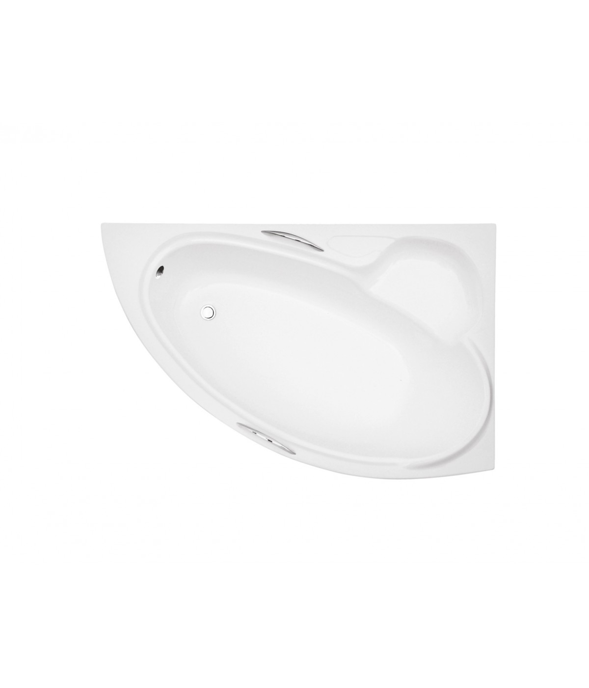ECKBADEWANNE 150x95 RECHTS BIANKA Ablaufgarnitur + Füße GRATIS !