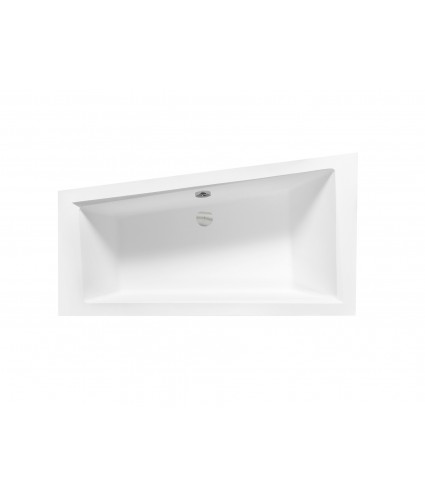 ECKBADEWANNE SLIM 160x90 LINKS INTIMAS Ablaufgarnitur + Füße GRATIS !