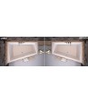 ECKBADEWANNE SLIM 150x85 RECHTS INTIMAS Ablaufgarnitur + Füße GRATIS !