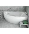 ECKBADEWANNE 150X70 RECHTS MILENA Ablaufgarnitur + Füße GRATIS !