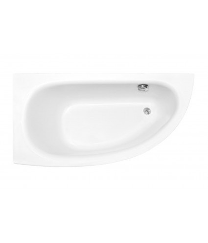 ECKBADEWANNE 150X70 LINKS MILENA Ablaufgarnitur + Füße GRATIS !