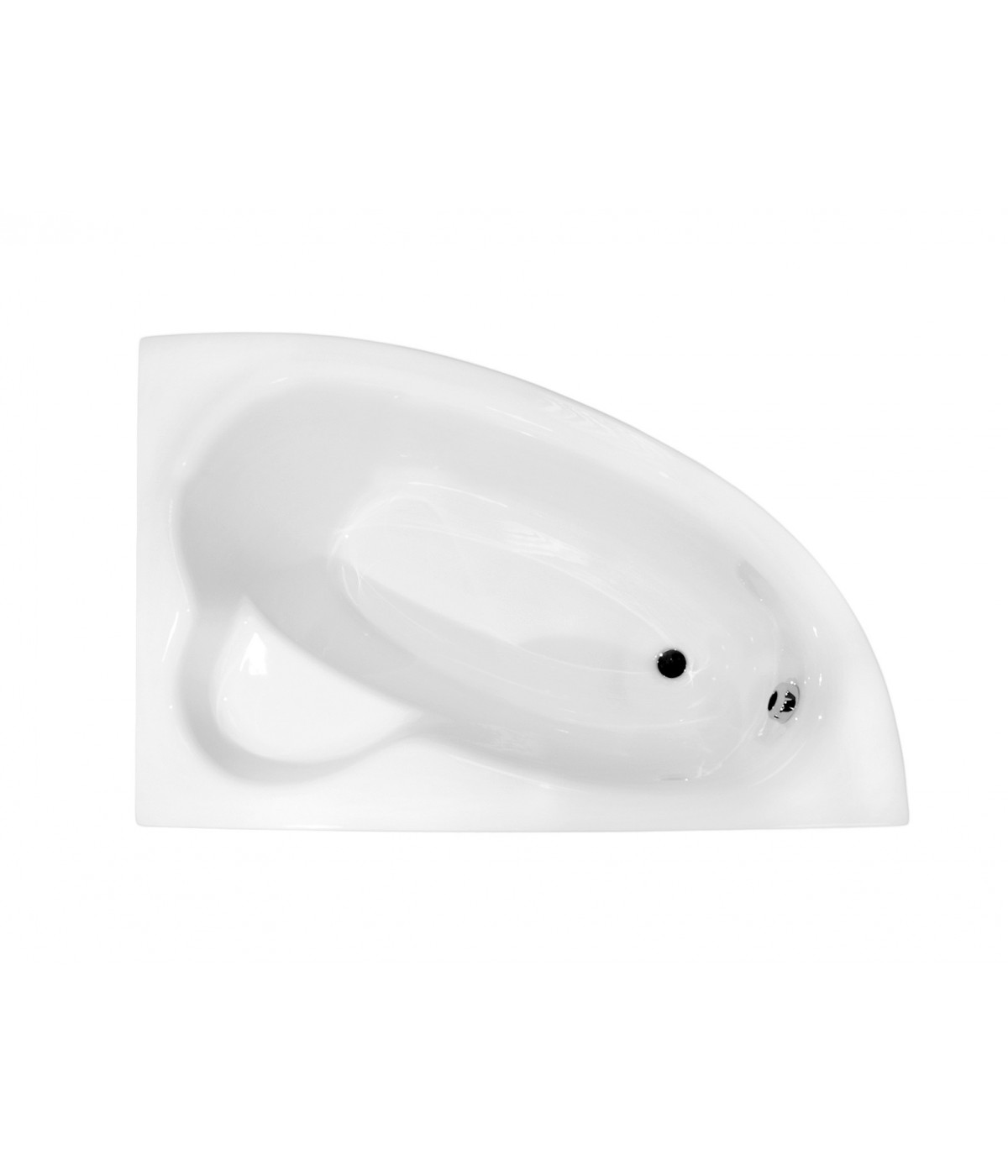 ECKBADEWANNE 150X100 RECHTS NATALIA Ablaufgarnitur + Füße GRATIS !
