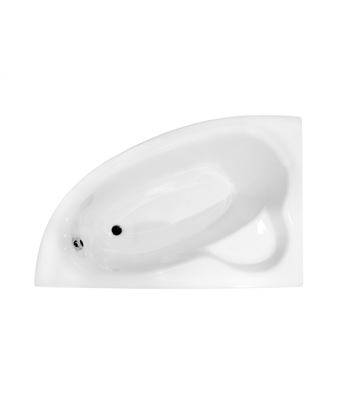 ECKBADEWANNE 150X100 LINKS NATALIA Ablaufgarnitur + Füße GRATIS !