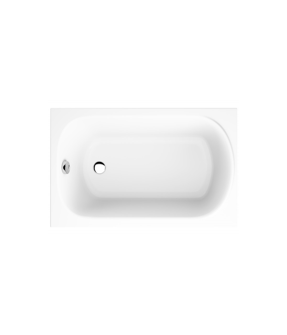 RECHTECK BADEWANNE 100x65 MINI Ablaufgarnitur + Füße GRATIS !