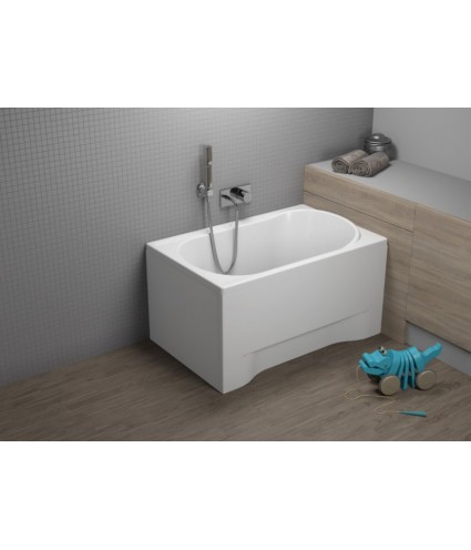 RECHTECK BADEWANNE 100x65 MINI Ablaufgarnitur + Füße GRATIS !