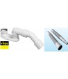 Freistehende Badewanne 170 x 80 ROSSA Acryl Ablauf VIEGA Click-Clack GRATIS !