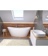 Freistehende Badewanne 170 x 80 ROSSA Acryl Ablauf VIEGA Click-Clack GRATIS !