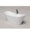 Freistehende Badewanne 170 x 80 Acryl Ablauf VIEGA Click-Clack GRATIS !