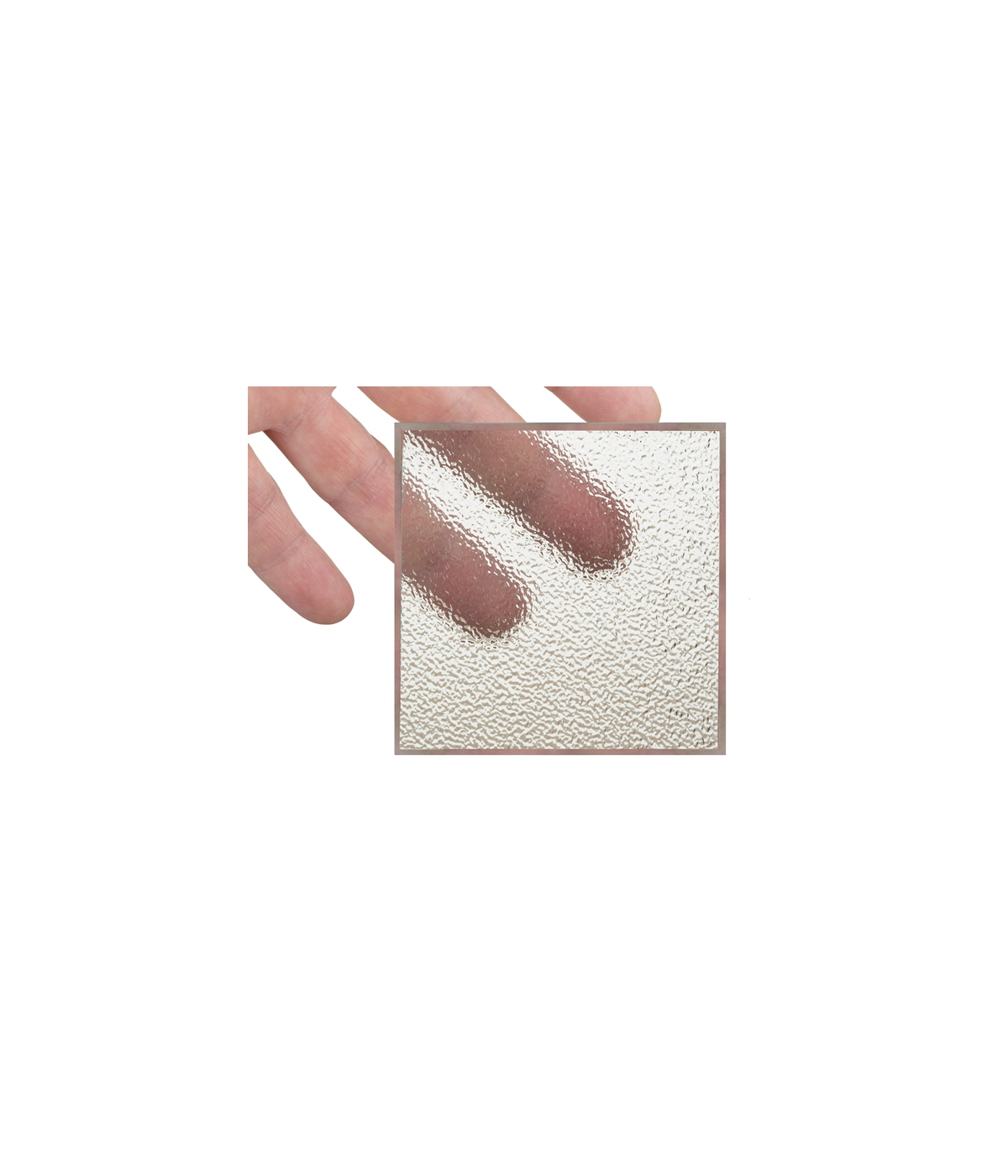 Duschkabine MARBELLA Gefrorenes Glas 90x90 180cm Halbrund