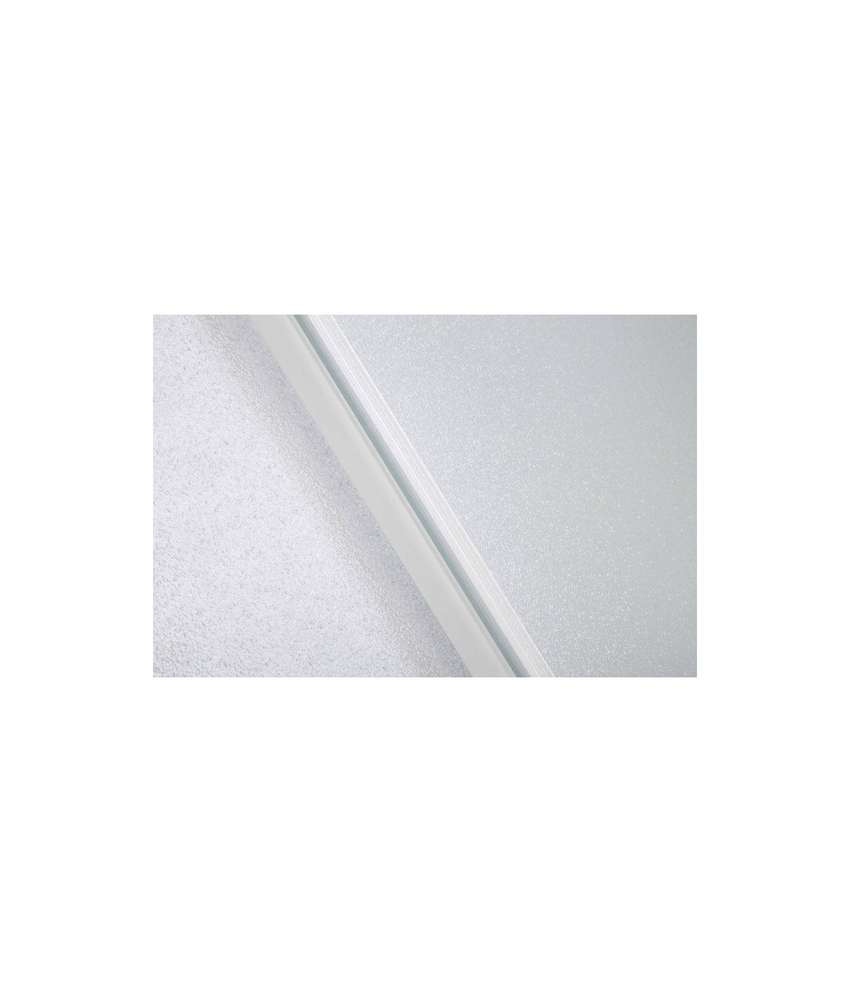 Duschkabine VITORIA Transparentes Glas 80x80 180cm Halbrund