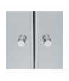 Duschkabine PARLA Transparentes Glas 90x90 180cm Quadratisch