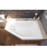 ECKBADEWANNE 150x90 RECHTS SELENA Ablaufgarnitur + Füße GRATIS !