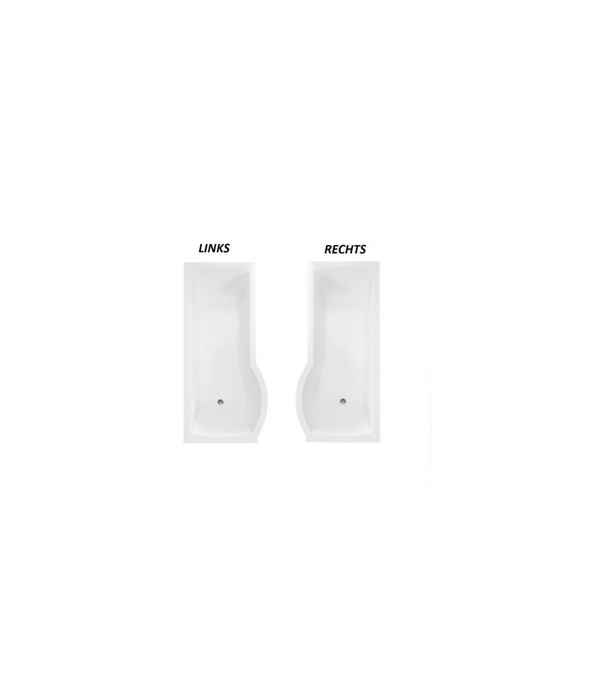 BADEWANNE ECKWANNE 160x70 RECHTS INSPIRO GLASABTRENNUNG Ablaufgarnitur + Füße GRATIS !