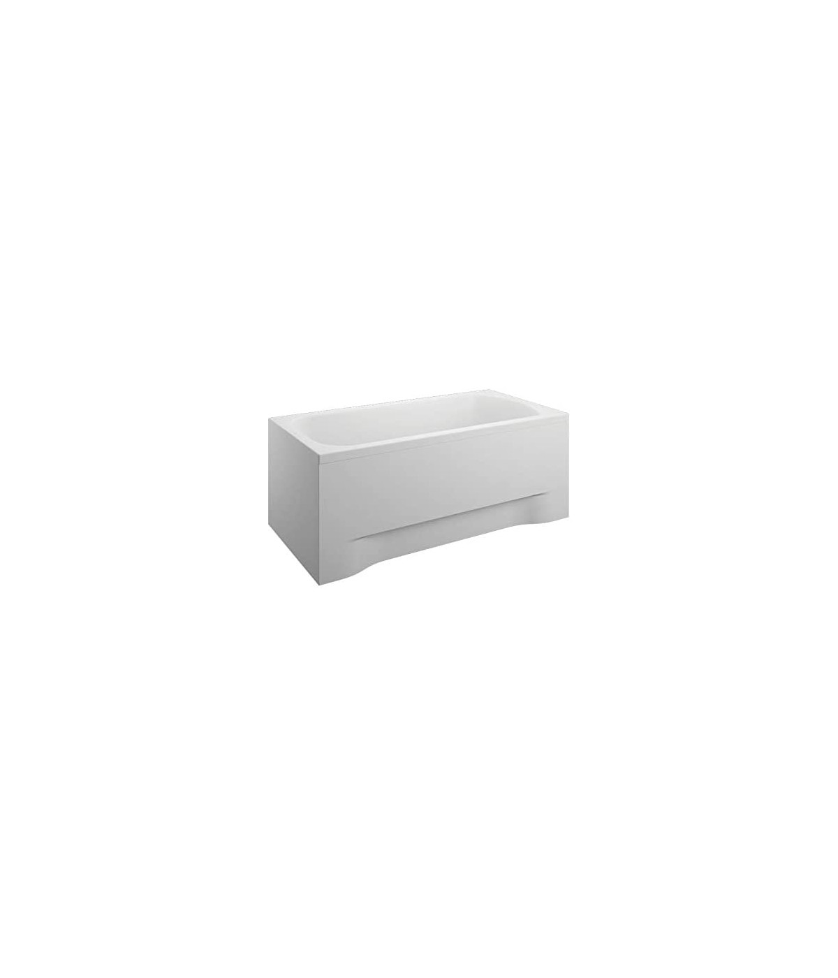 RECHTECK BADEWANNE 120x70 CLASSIC Ablaufgarnitur + Füße GRATIS !