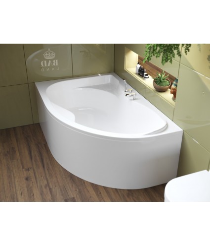 ECKBADEWANNE 170x110 LINKS DORA Ablaufgarnitur + Füße GRATIS !