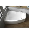 ECKBADEWANNE 150x90 LINKS FRIDAS Ablaufgarnitur + Füße GRATIS !