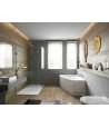 ECKBADEWANNE 150x90 LINKS FRIDAS Ablaufgarnitur + Füße GRATIS !