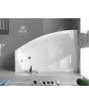 ECKBADEWANNE 150x90 LINKS FRIDAS Ablaufgarnitur + Füße GRATIS !