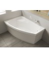 ECKBADEWANNE 160x105 LINKS FRIDAS Ablaufgarnitur + Füße GRATIS !