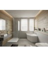 ECKBADEWANNE 160x105 LINKS FRIDAS Ablaufgarnitur + Füße GRATIS !