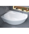 ECKBADEWANNE 150x100 LINKS MAREA Ablaufgarnitur + Füße GRATIS !