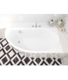 ECKBADEWANNE 140x70 RECHTS MIKI Ablaufgarnitur + Füße GRATIS !