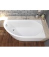 ECKBADEWANNE 145x85 RECHTS MIKI Ablaufgarnitur + Füße GRATIS !