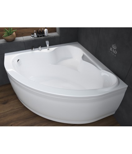 ECKBADEWANNE 120x120 STANDARDO Ablaufgarnitur + Füße GRATIS !