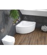 ECKBADEWANNE 140x140 STANDARDO Ablaufgarnitur + Füße GRATIS !