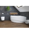 ECKBADEWANNE 140x140 STANDARDO Ablaufgarnitur + Füße GRATIS !