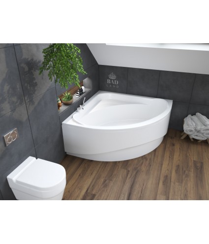 ECKBADEWANNE 140x140 STANDARDO Ablaufgarnitur + Füße GRATIS !