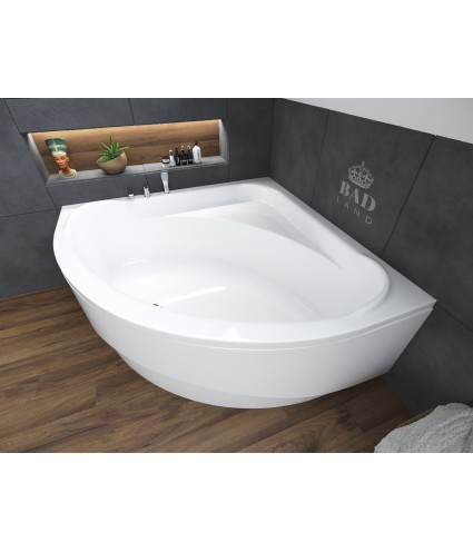 ECKBADEWANNE 140x140 STANDARDO Ablaufgarnitur + Füße GRATIS !