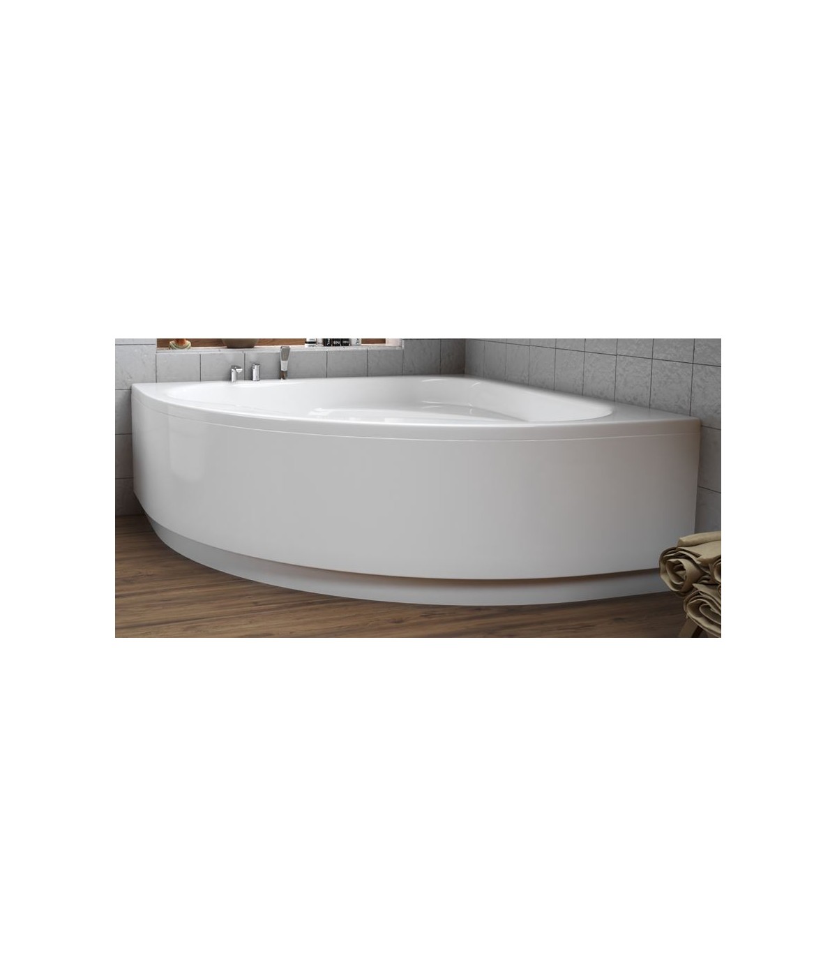 ECKBADEWANNE 150x150 STANDARDO Ablaufgarnitur + Füße GRATIS !