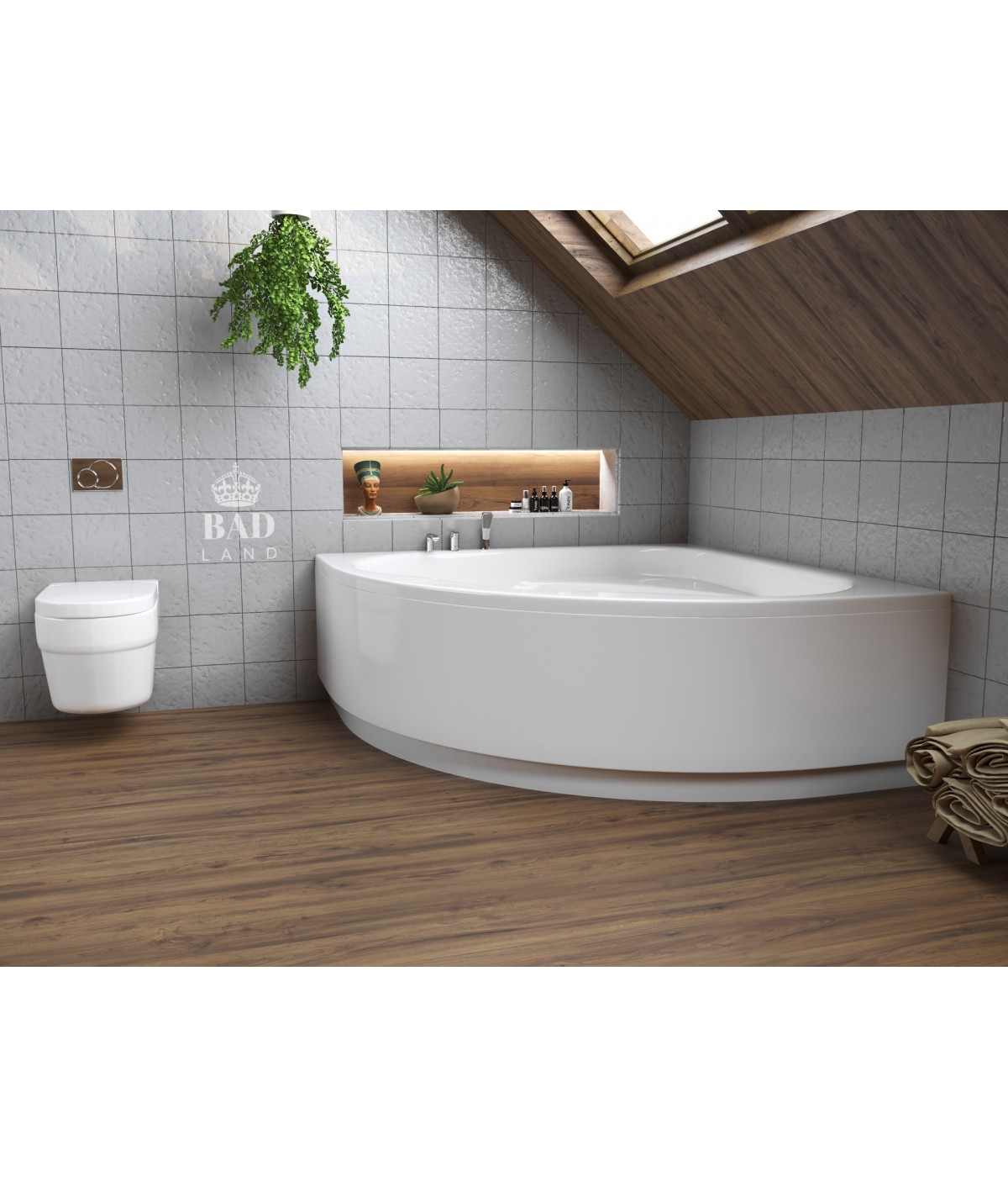 ECKBADEWANNE 150x150 STANDARDO Ablaufgarnitur + Füße GRATIS !