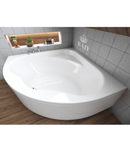 ECKBADEWANNE 150x150 STANDARDO Ablaufgarnitur + Füße GRATIS !
