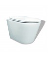 WC-Toilette SLIM Soft-Close TINOS Weiß