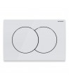 SET: WC-Vorwandelement Duofix + WC-Toilette SLIM Soft-Close Desna Weiß + Schallschutzmatte + WC-Betätigungsplatte Weiß