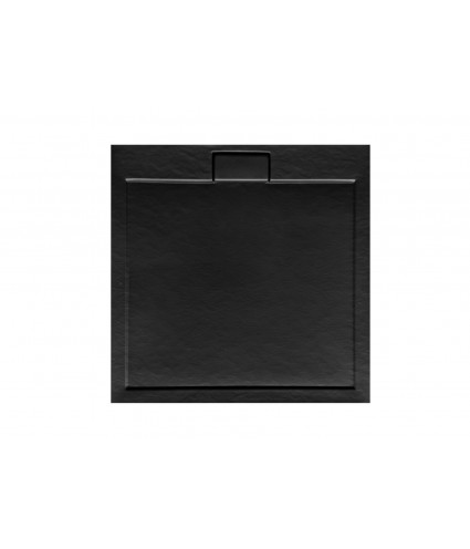 DUSCHWANNE QUADRATISCH SCHWARZ 80x80 AXIM Ablaufgarnitur GRATIS !