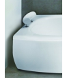 Kopfstütze für Badewanne Weiß Ambition
