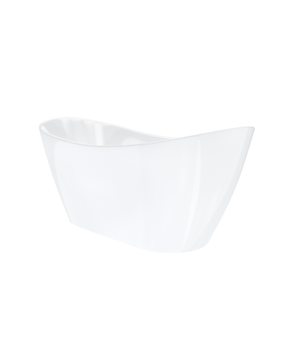 Freistehende Badewanne Oval 170x80 NAUTI MONOLITH ACRYL Ablaufgarnitur CLICK CLACK GRATIS !