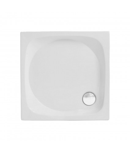 DUSCHWANNE QUADRATISCH 80x80x8 NEUER STIL Ablaufgarnitur & Füße GRATIS !