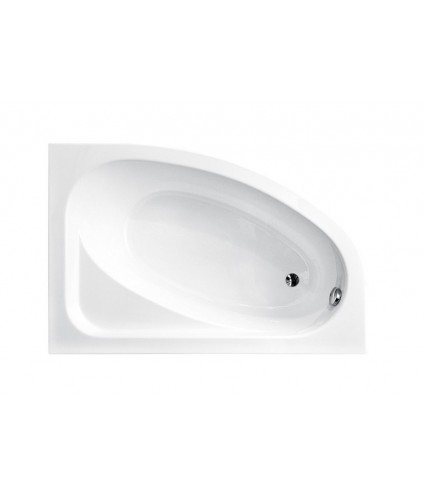 ECKBADEWANNE 140x80 RECHTS CORNEA Ablaufgarnitur + Füße GRATIS !